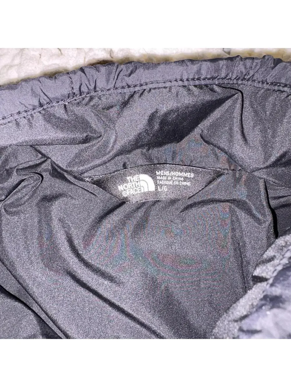 The North Face Black Quilted Mens Large Jacket Lightweight Outdoors North Face